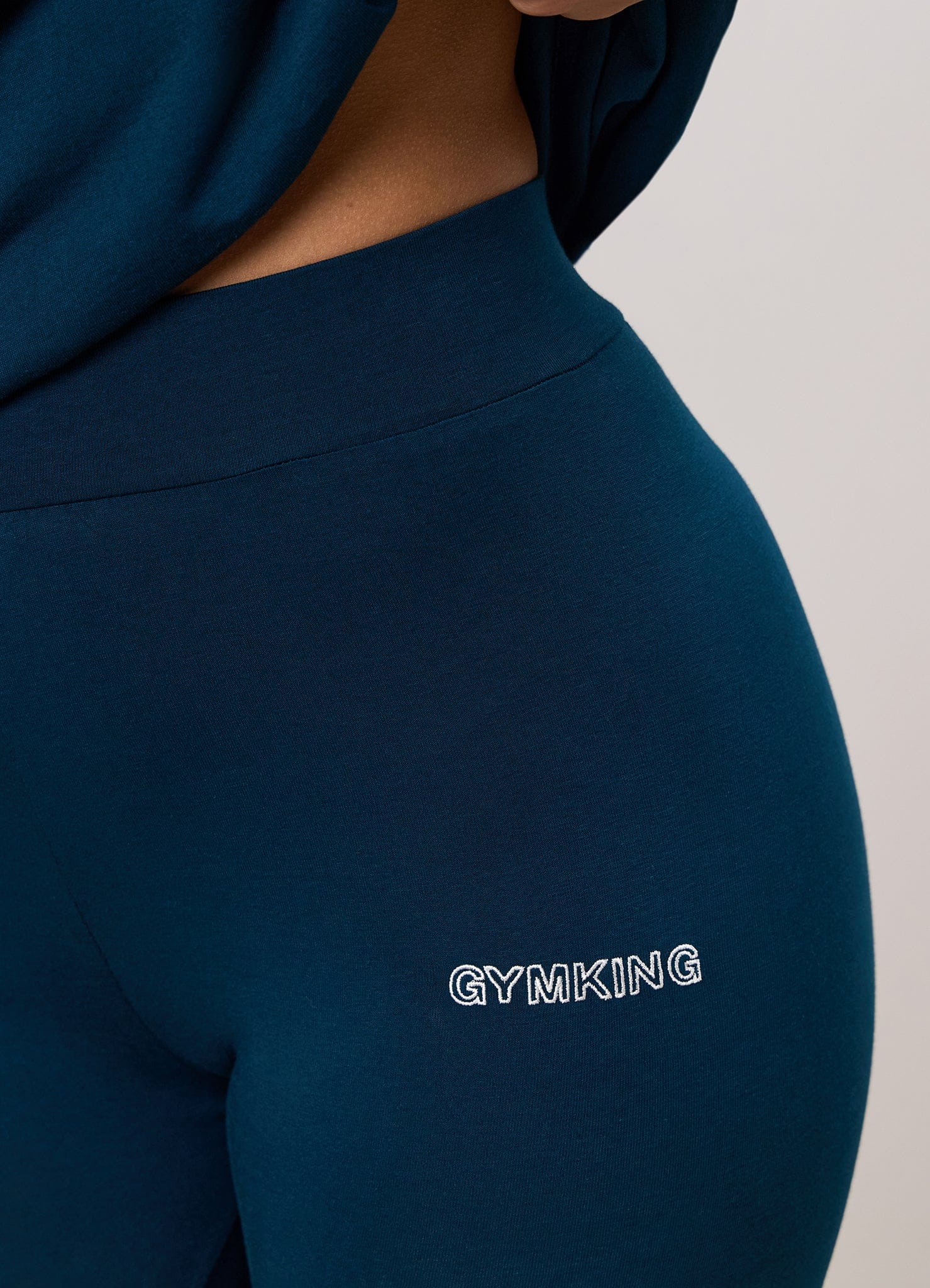 Gym King Dynamic Jersey Legging - Oil Blue