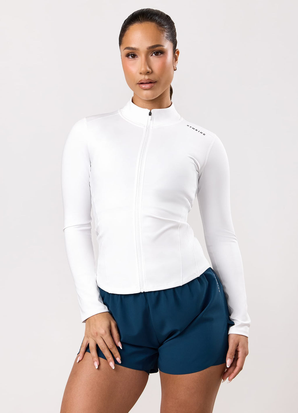 Gym King Dynamic 2-In-1 Short - Oil Blue