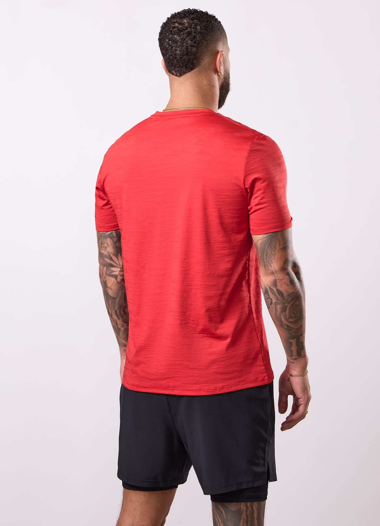 Gym King Dynamic Training Tee - Blood Stone