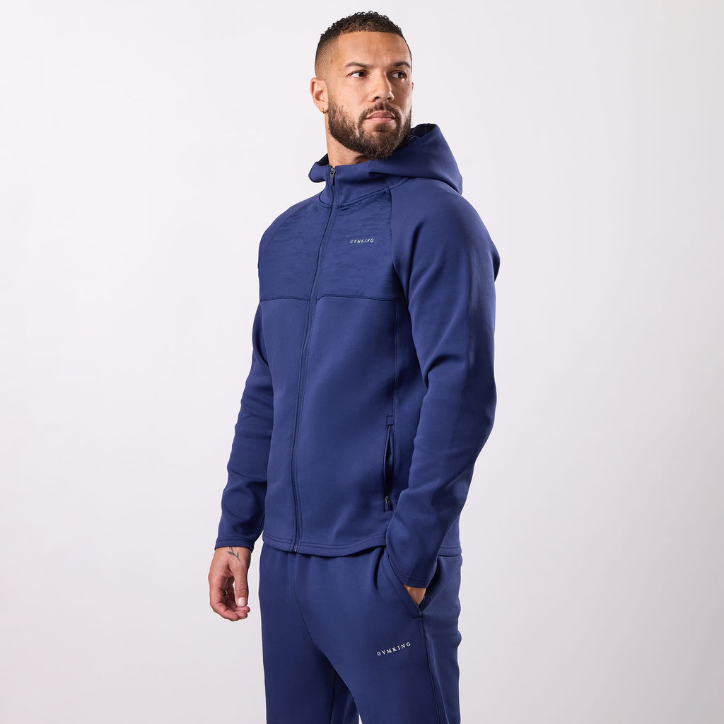 Gym King Dynamic Training Hoodie - Oxford Blue