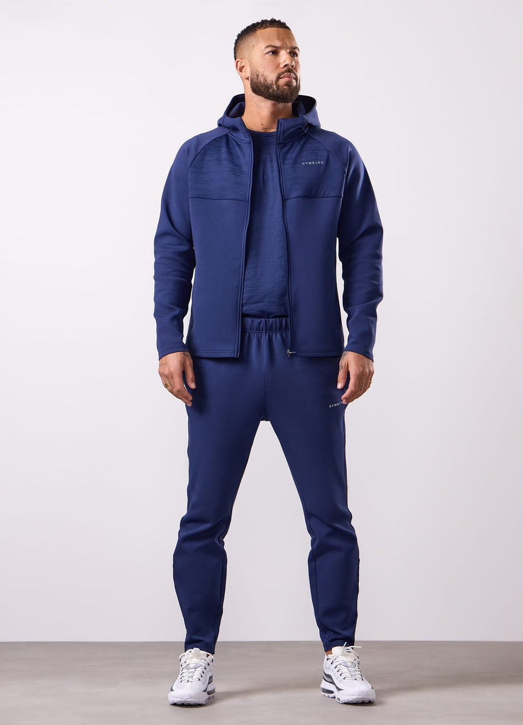 Gym King Dynamic Training Hoodie - Oxford Blue