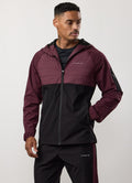 Gym King Endurance Hybrid Jacket - Dark Cherry/Black