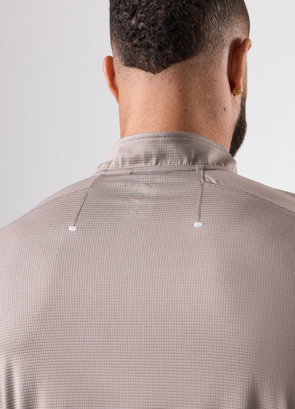 Gym King Energise 1/4 Zip - Truffle