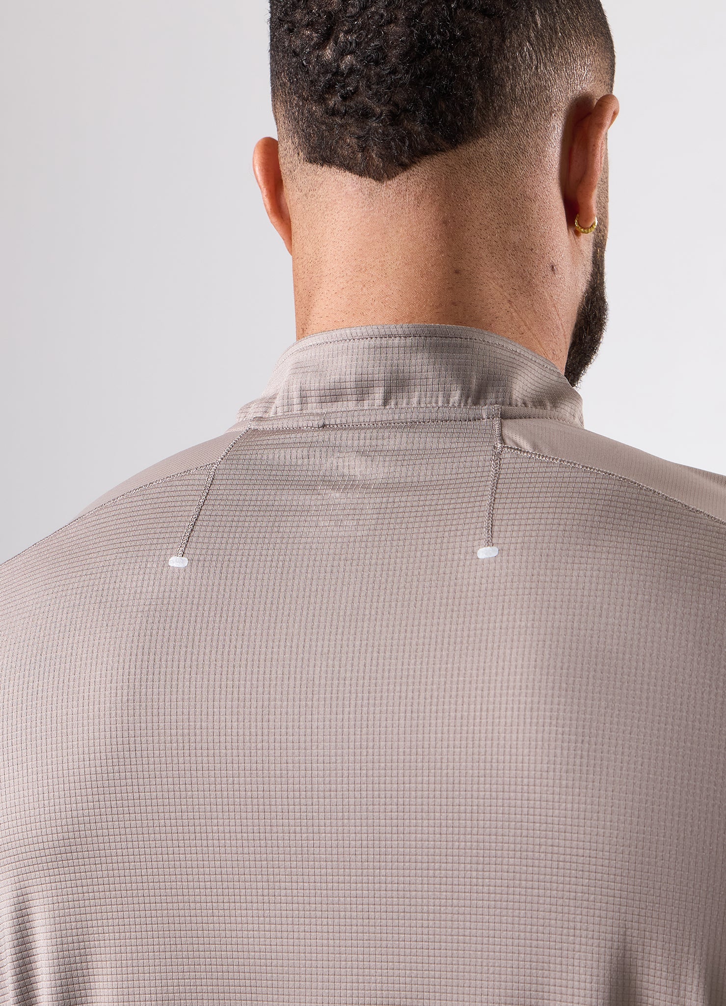 Gym King Energise 1/4 Zip - Truffle
