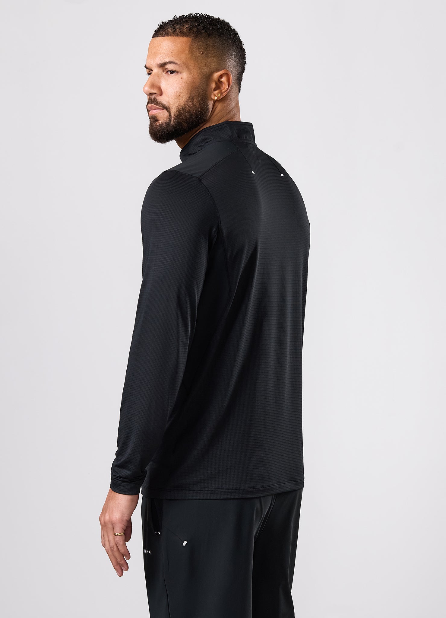 Gym King Energise 1/4 Zip - Black