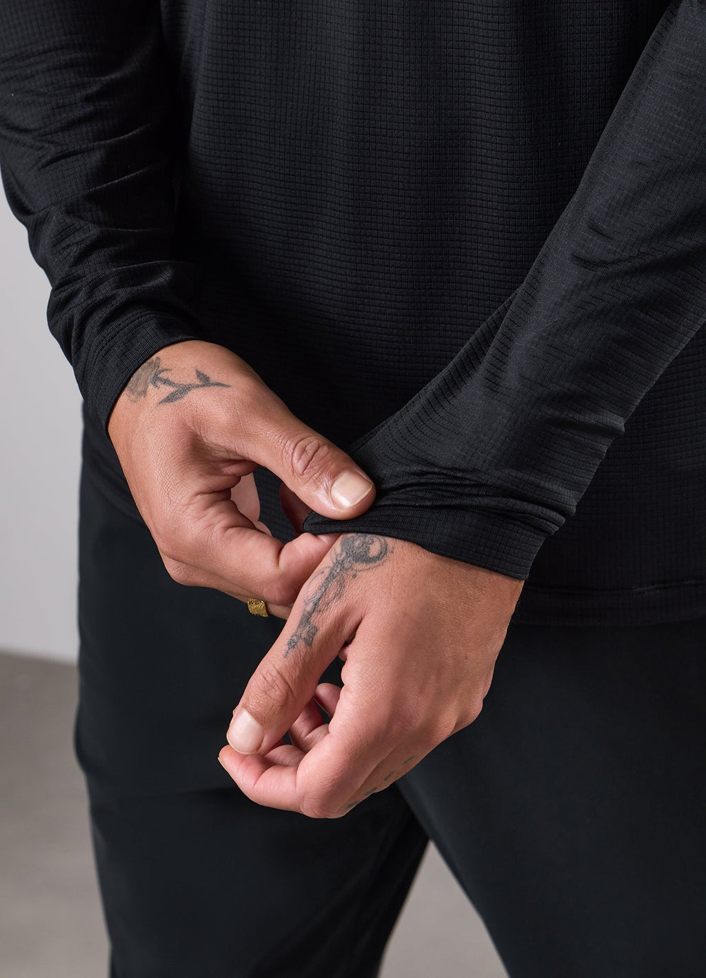 Gym King Energise 1/4 Zip - Black