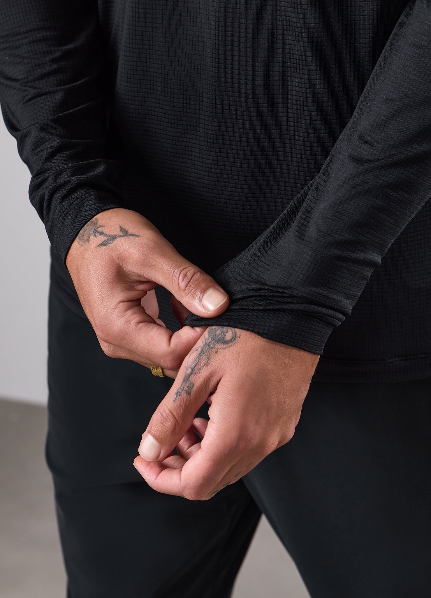 Gym King Energise 1/4 Zip - Black