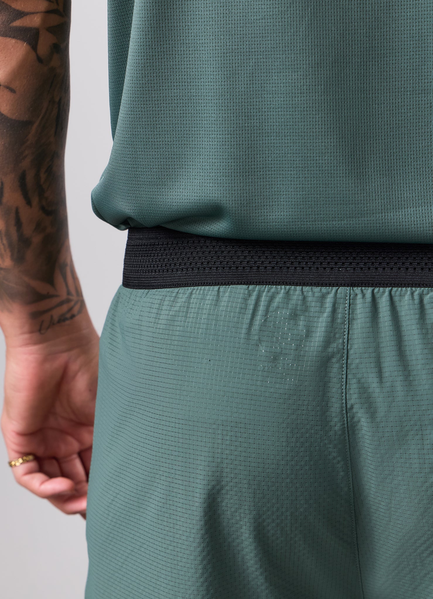 Gym King Energise 5" Short - Army Green