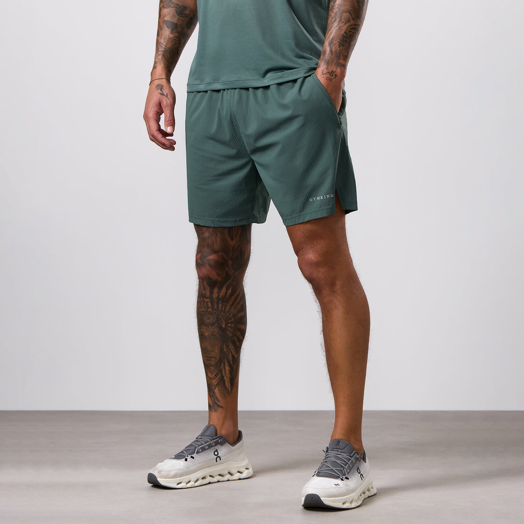 Gym King Energise 5" Short - Army Green