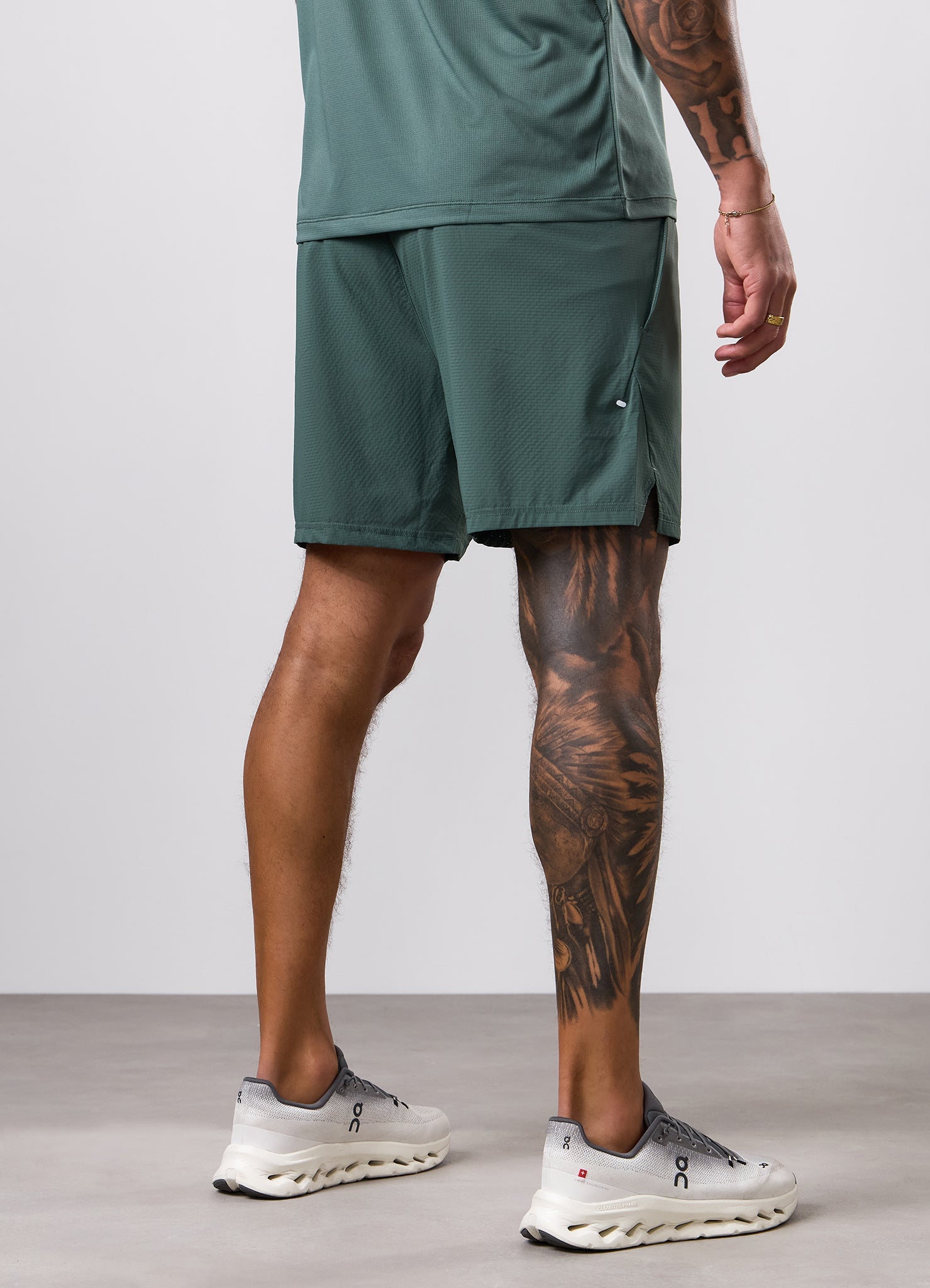 Gym King Energise 5" Short - Army Green