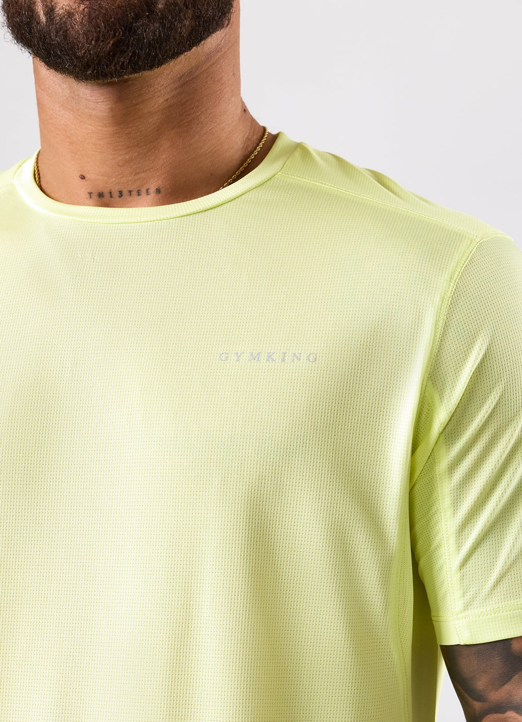 Gym King Energise Tee - Lime Twist