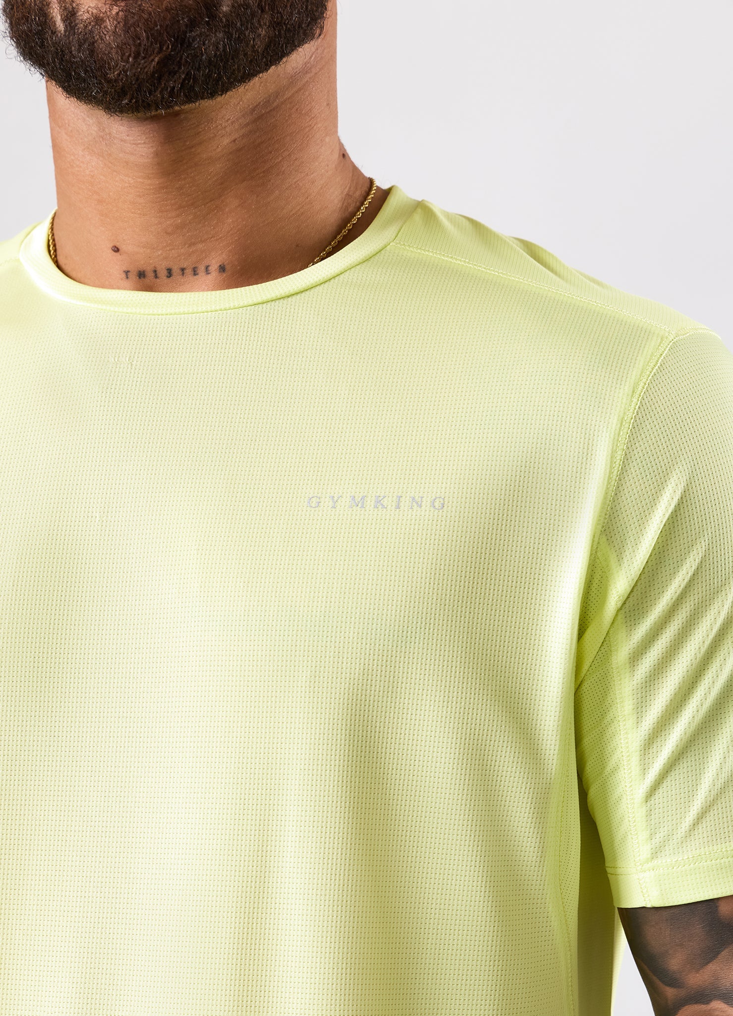 Gym King Energise Tee - Lime Twist