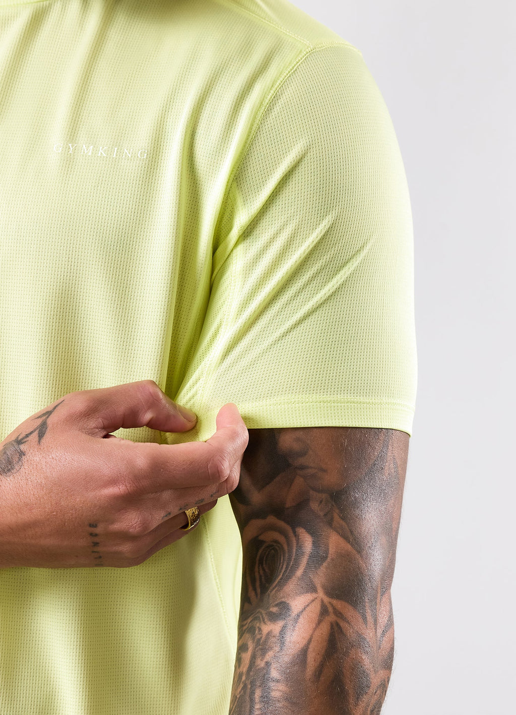 Gym King Energise Tee - Lime Twist