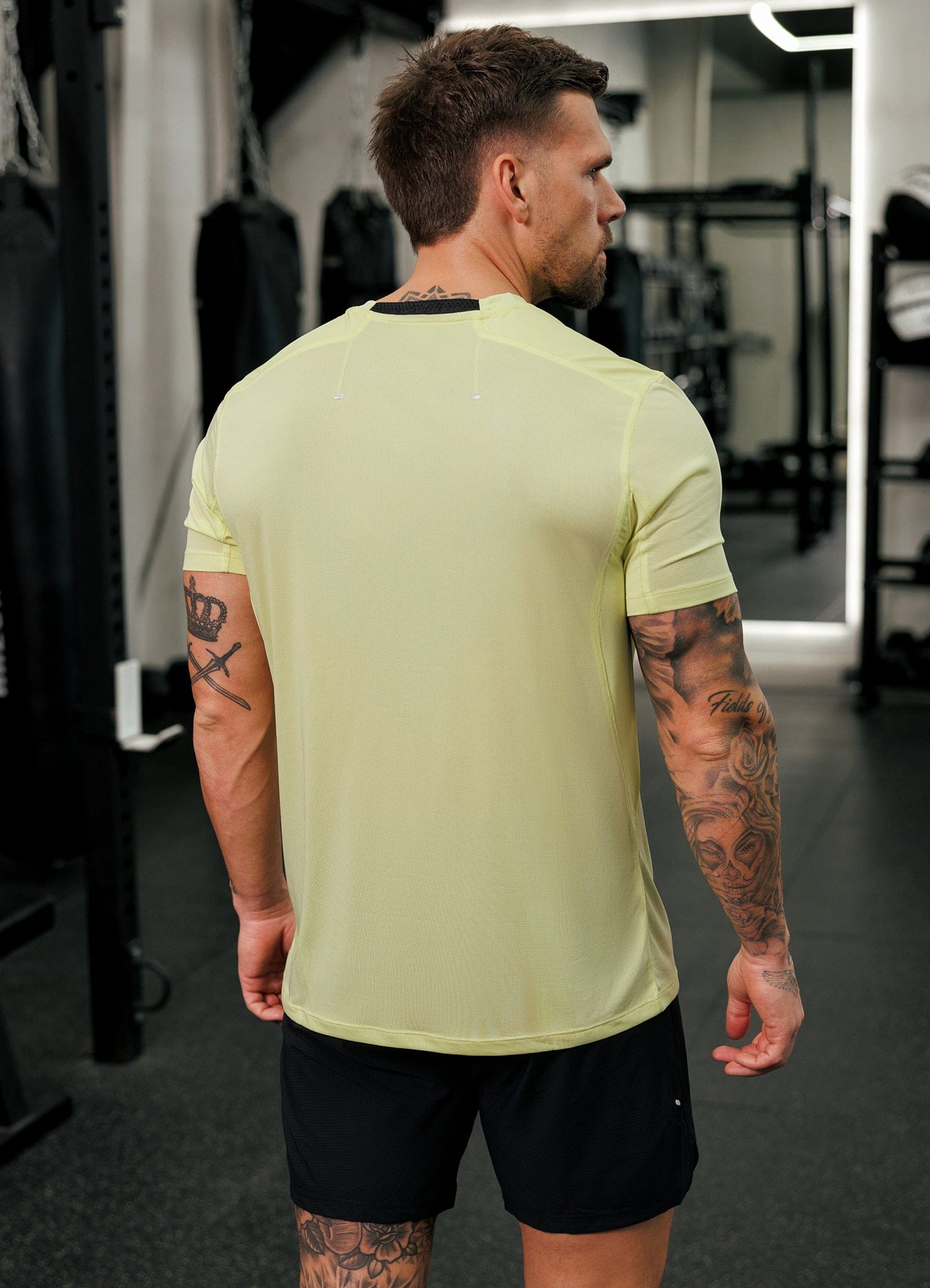 Gym King Energise Tee - Lime Twist