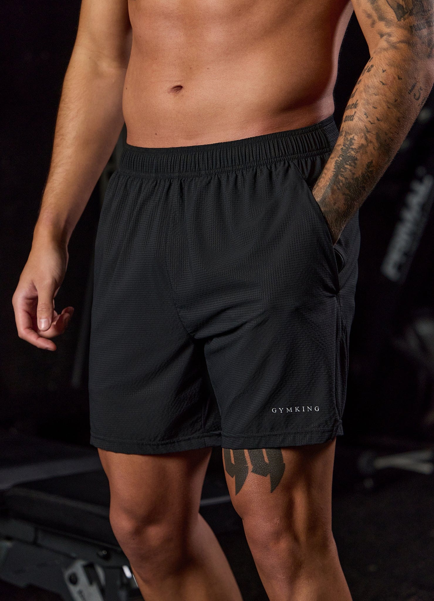 Gym King Energise 5" Short - Black