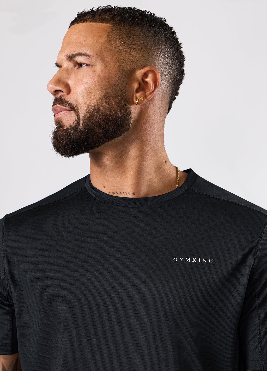 Gym King Energise Tee - Black