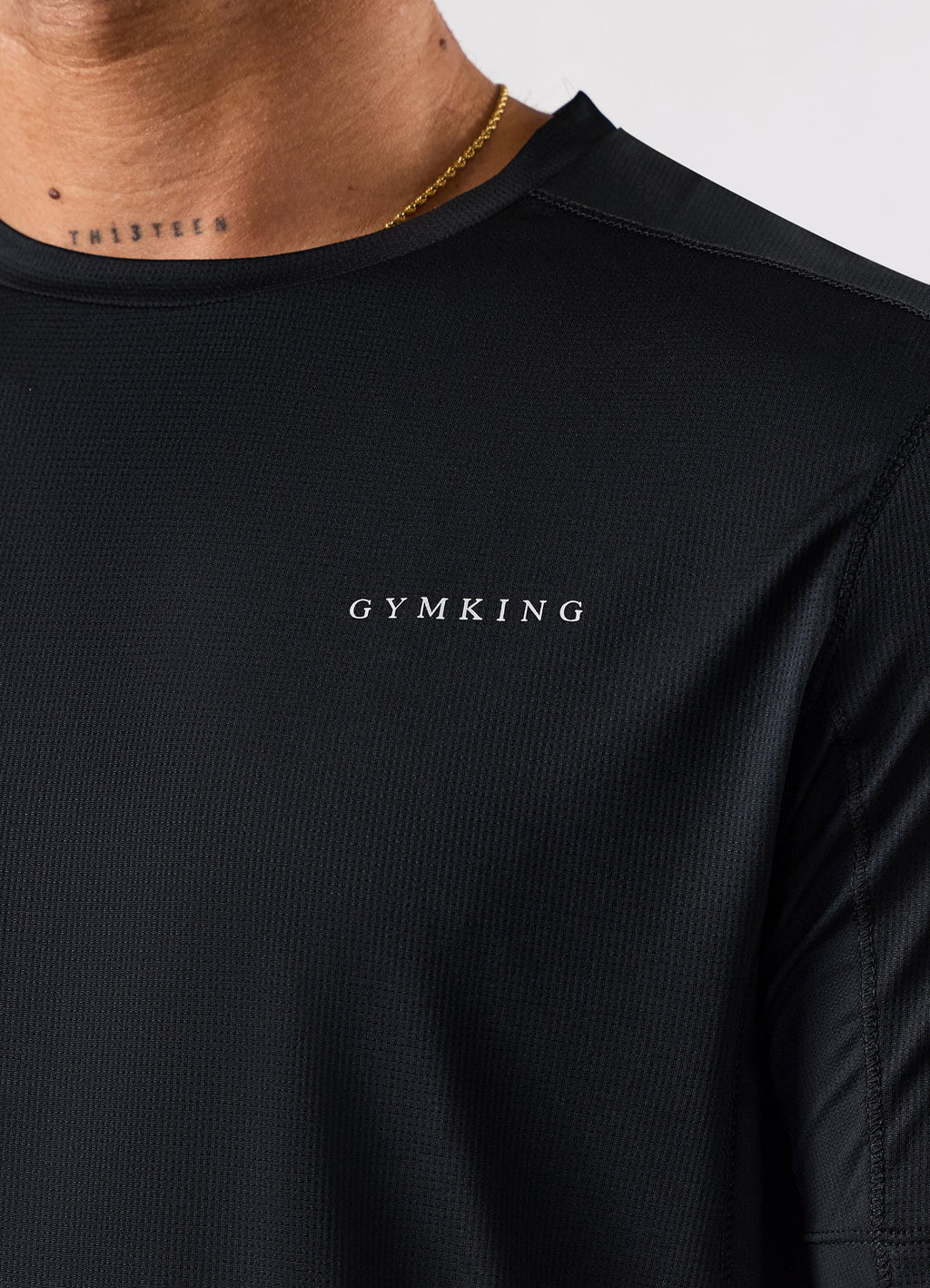 Gym King Energise Tee - Black