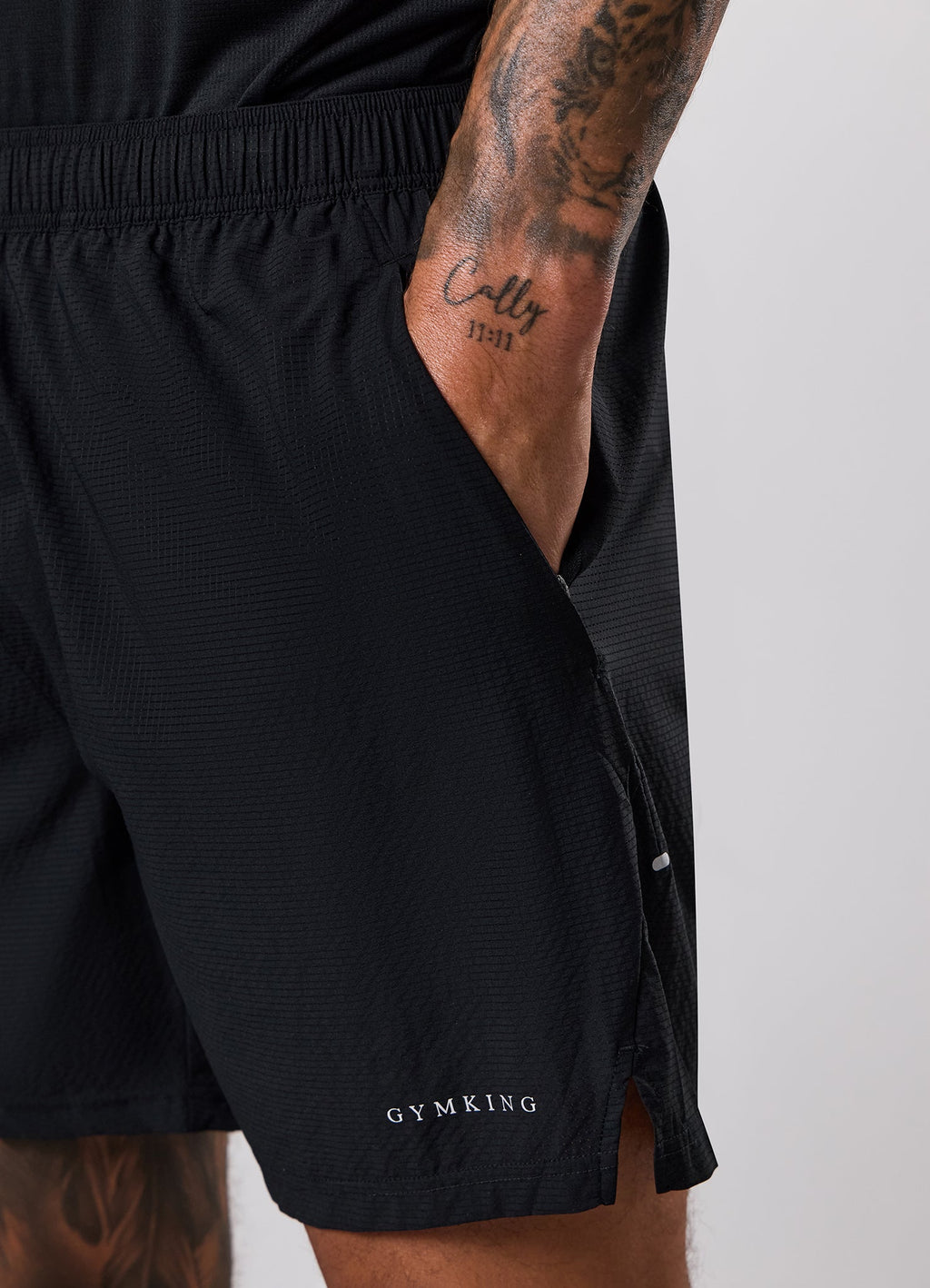 Gym King Energise 5" Short - Black