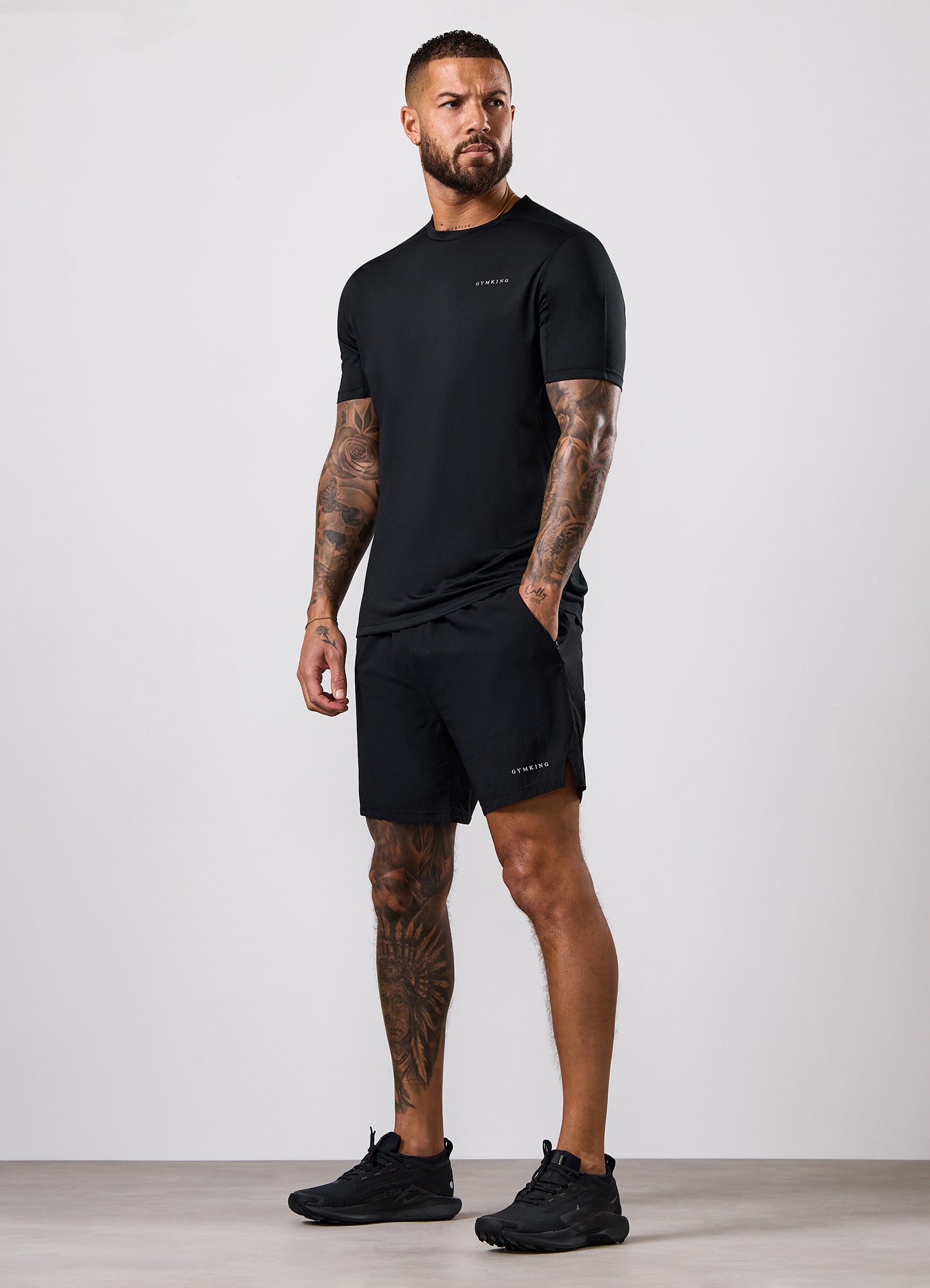 Gym King Energise 5" Short - Black
