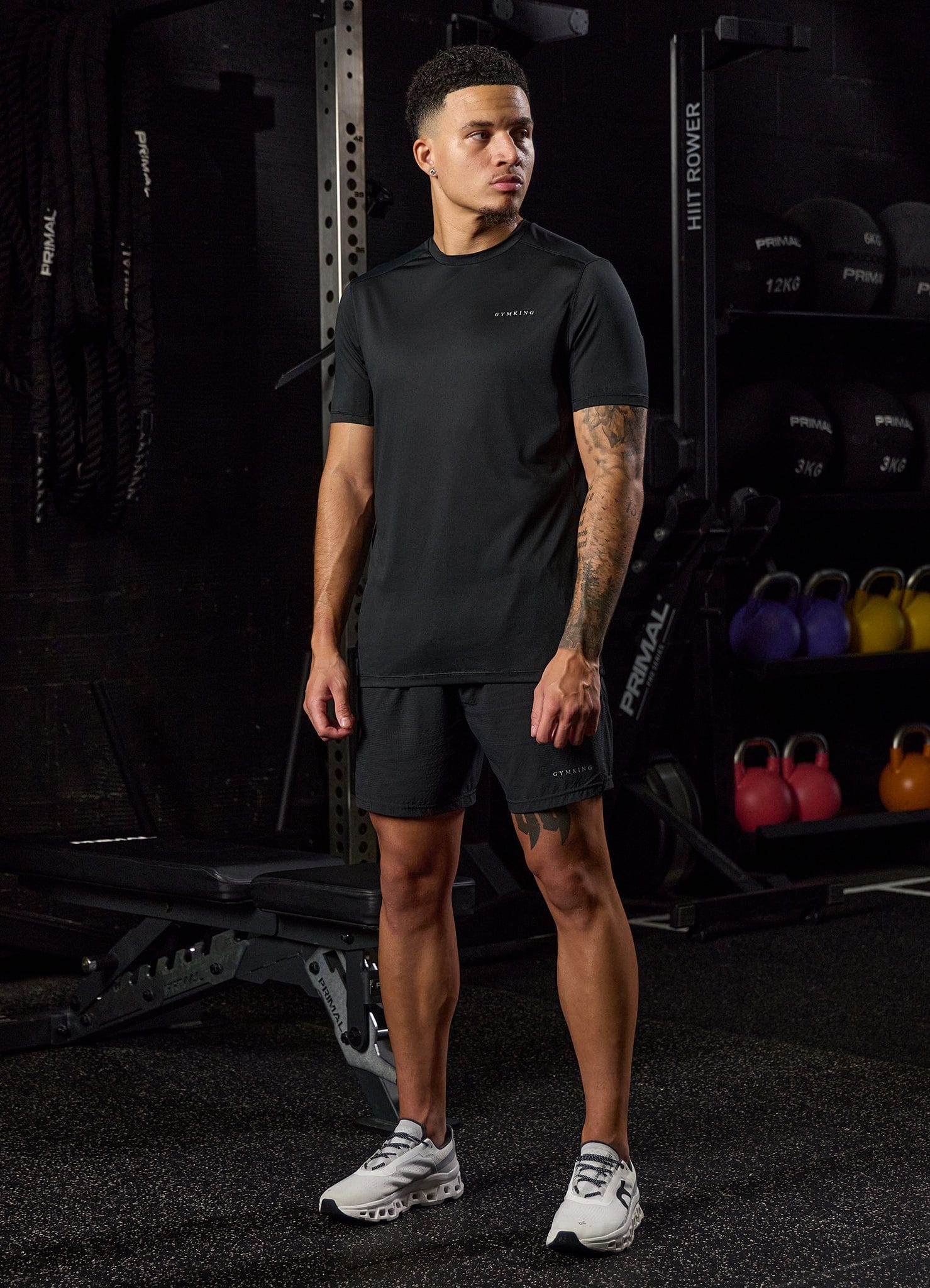 Gym King Energise Tee - Black