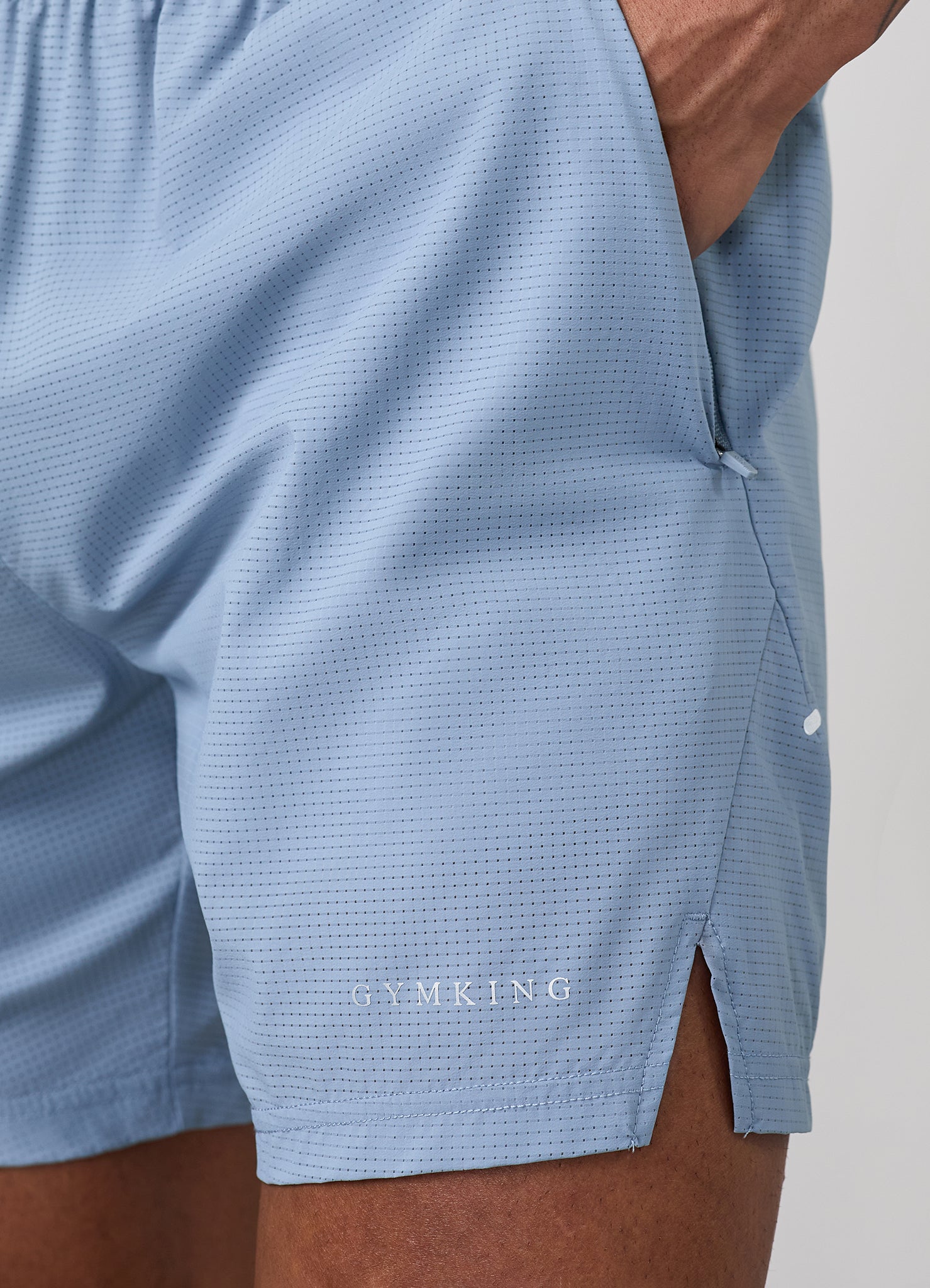 Gym King Energise Short - Powder Blue