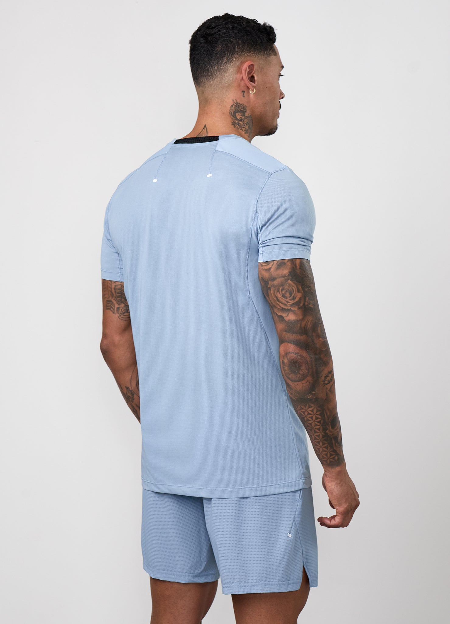 Gym King Energise Tee - Powder Blue