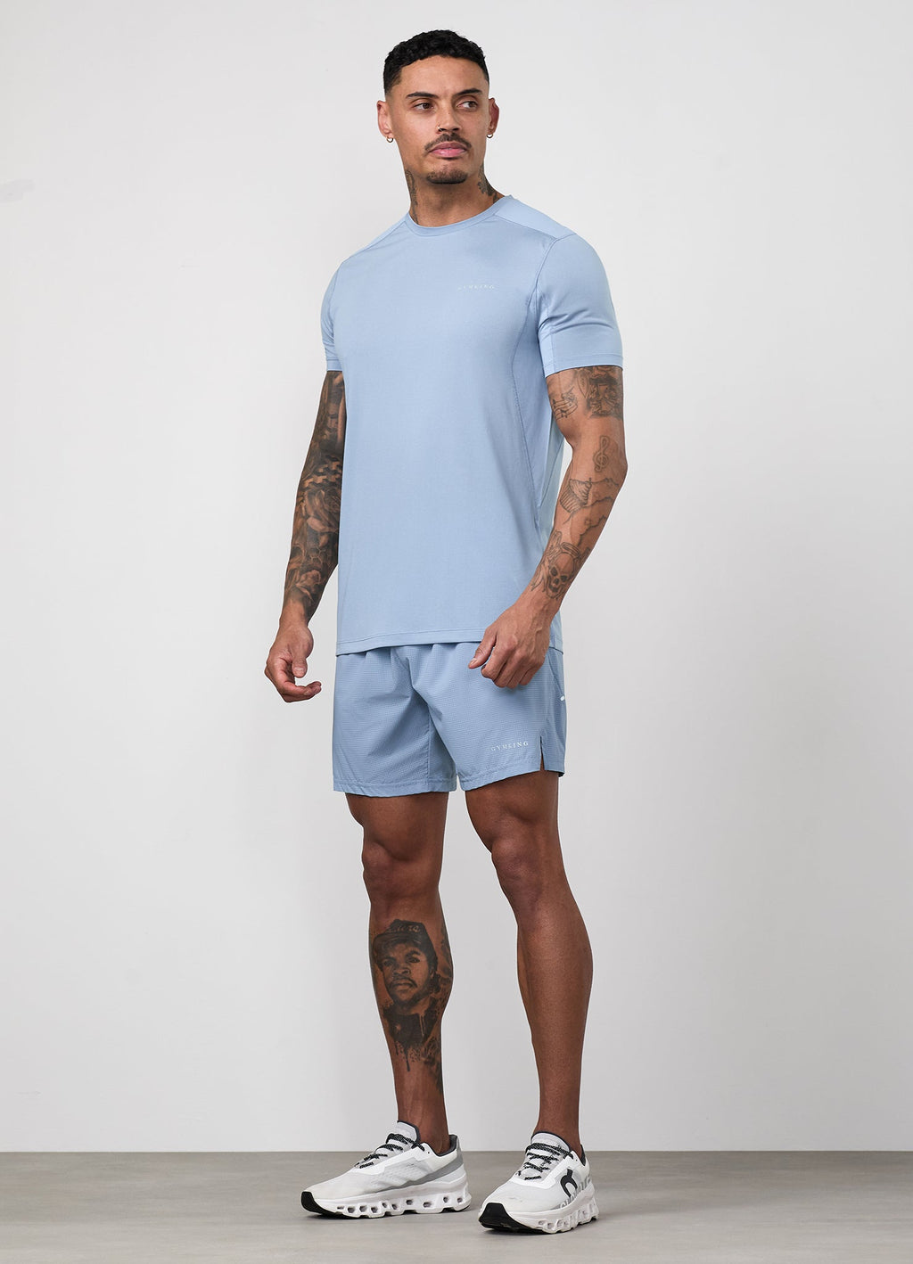 Gym King Energise Short - Powder Blue