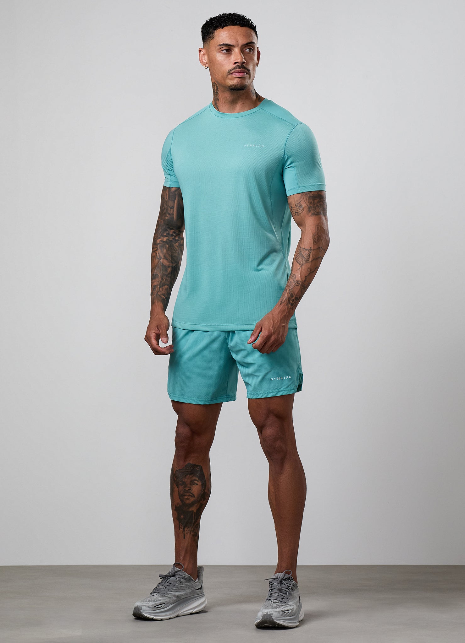 Gym King Energise Tee - Urban Teal