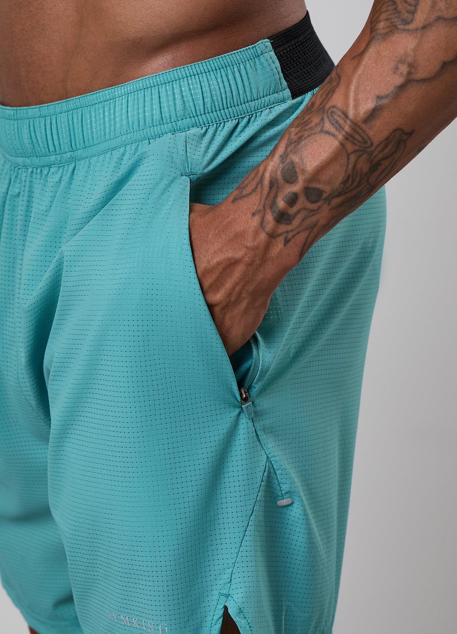 Gym King Energise 5" Short - Urban Teal