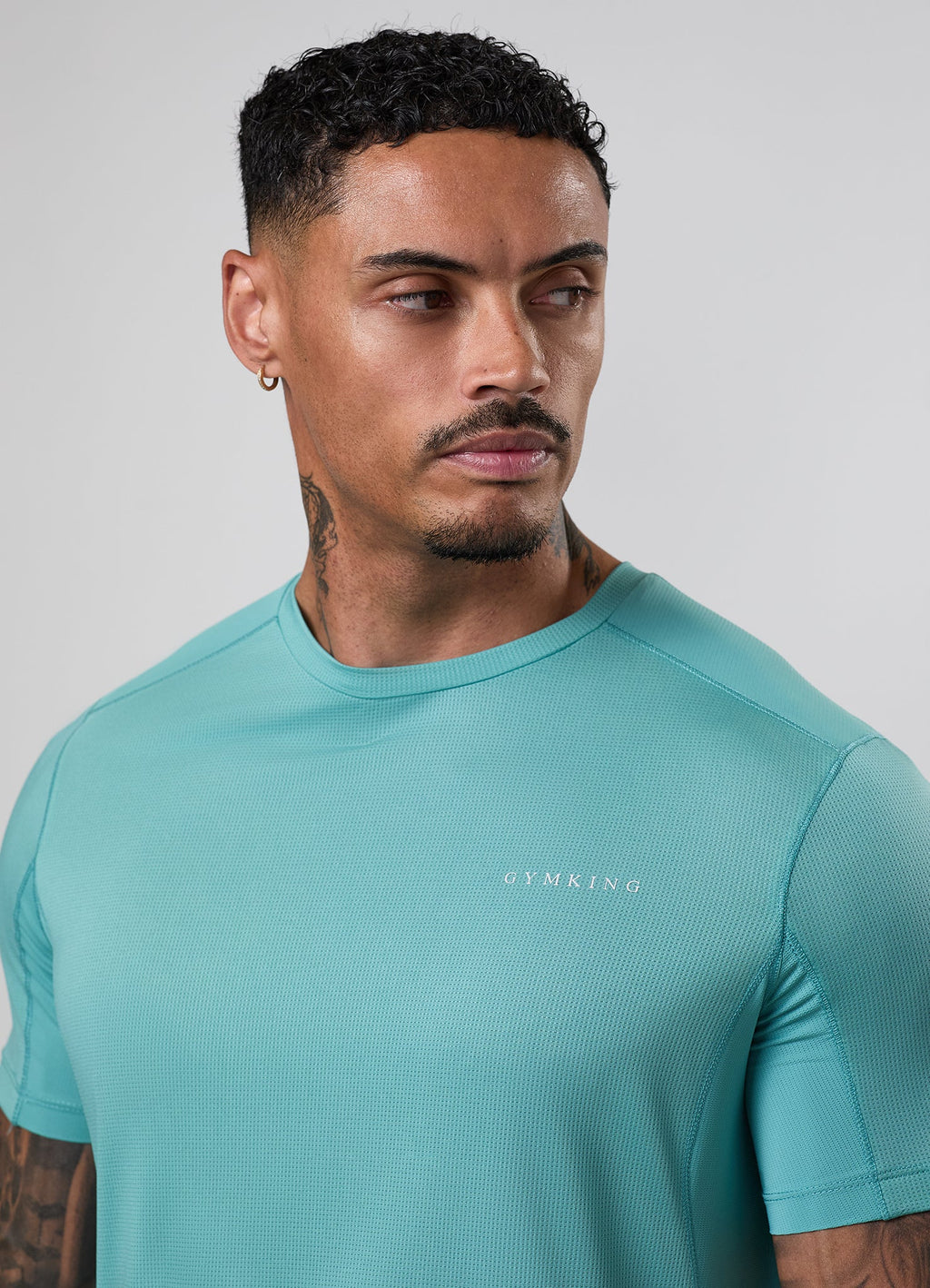 Gym King Energise Tee - Urban Teal