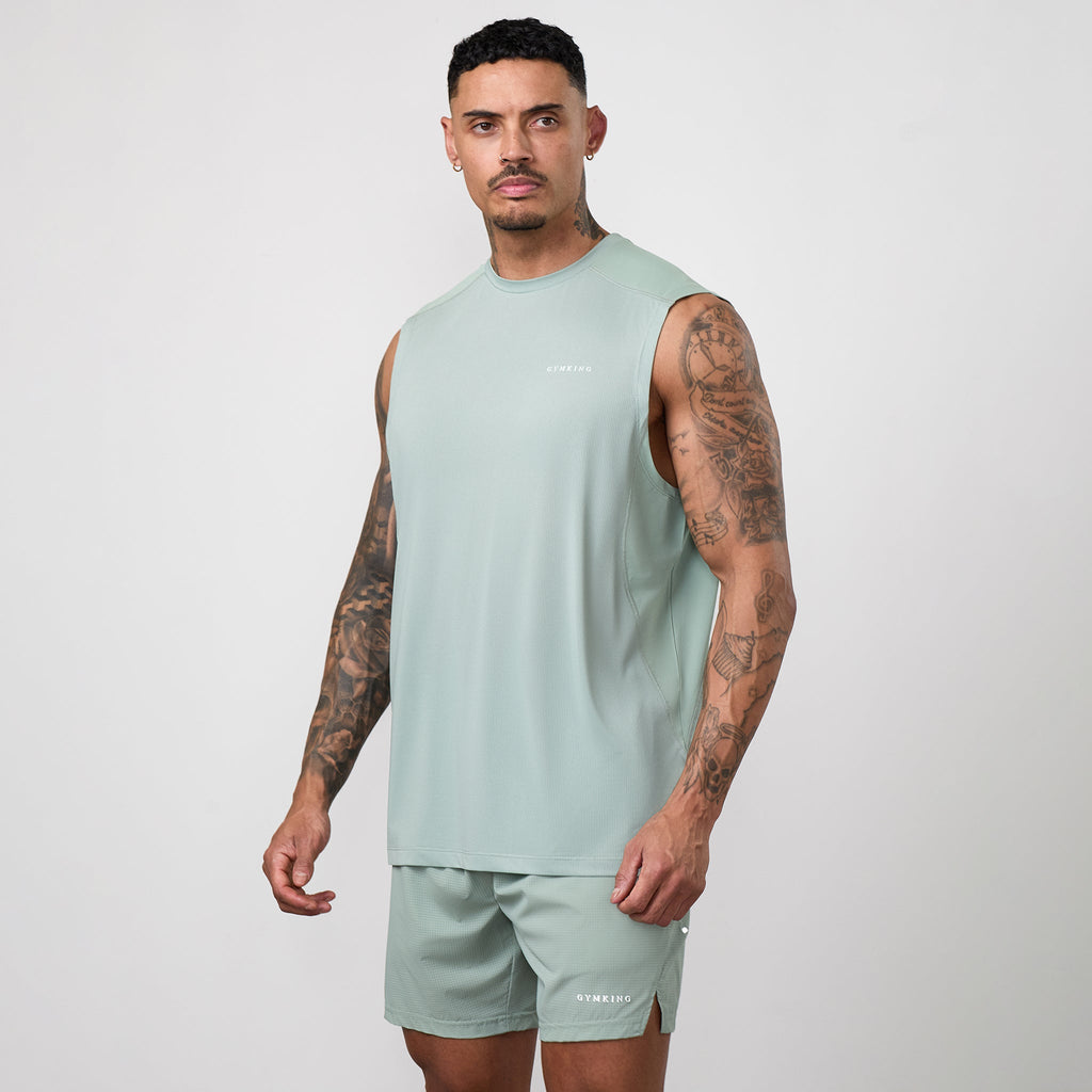 Gym King Energise Vest - Urban Sage