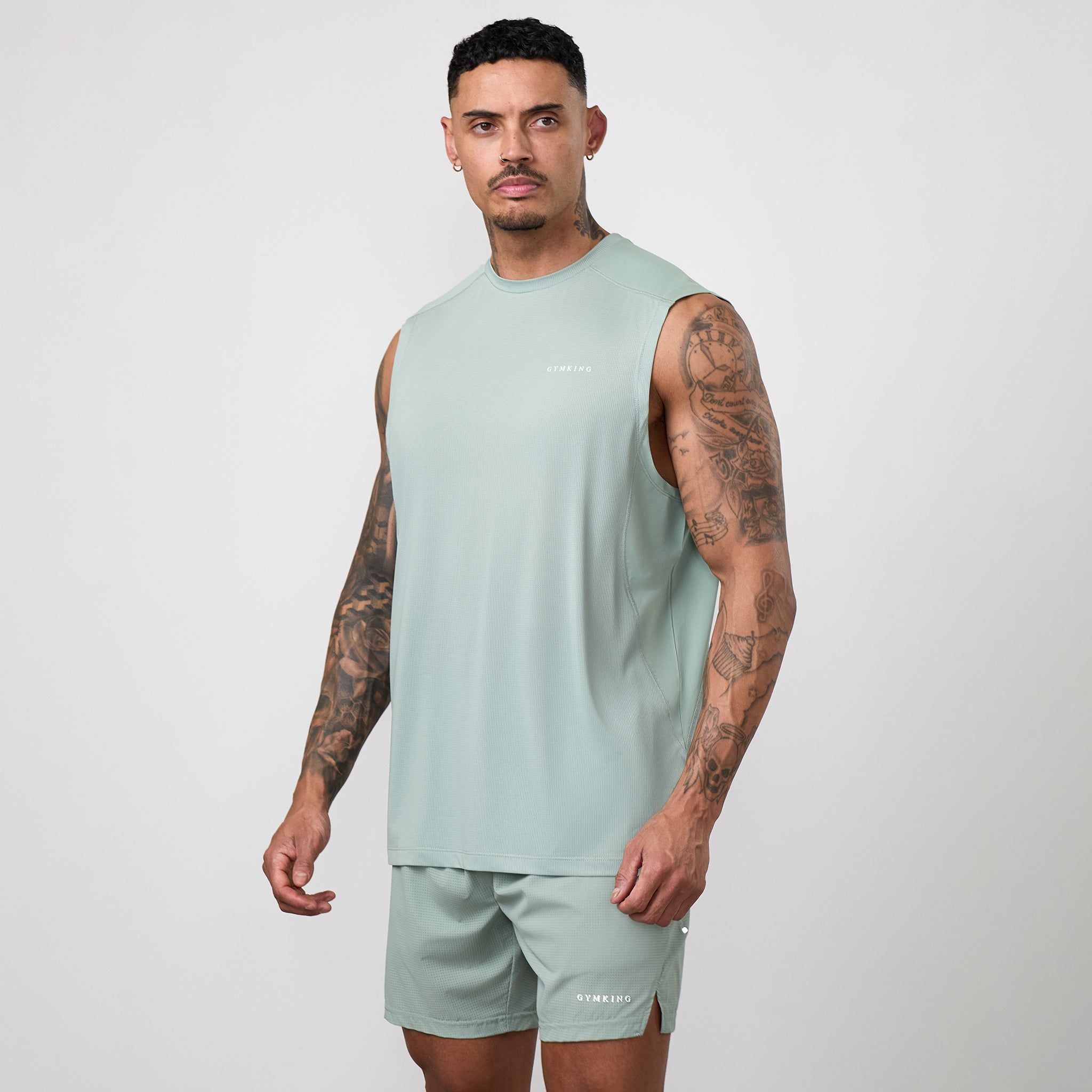 Gym King Energise Vest - Urban Sage