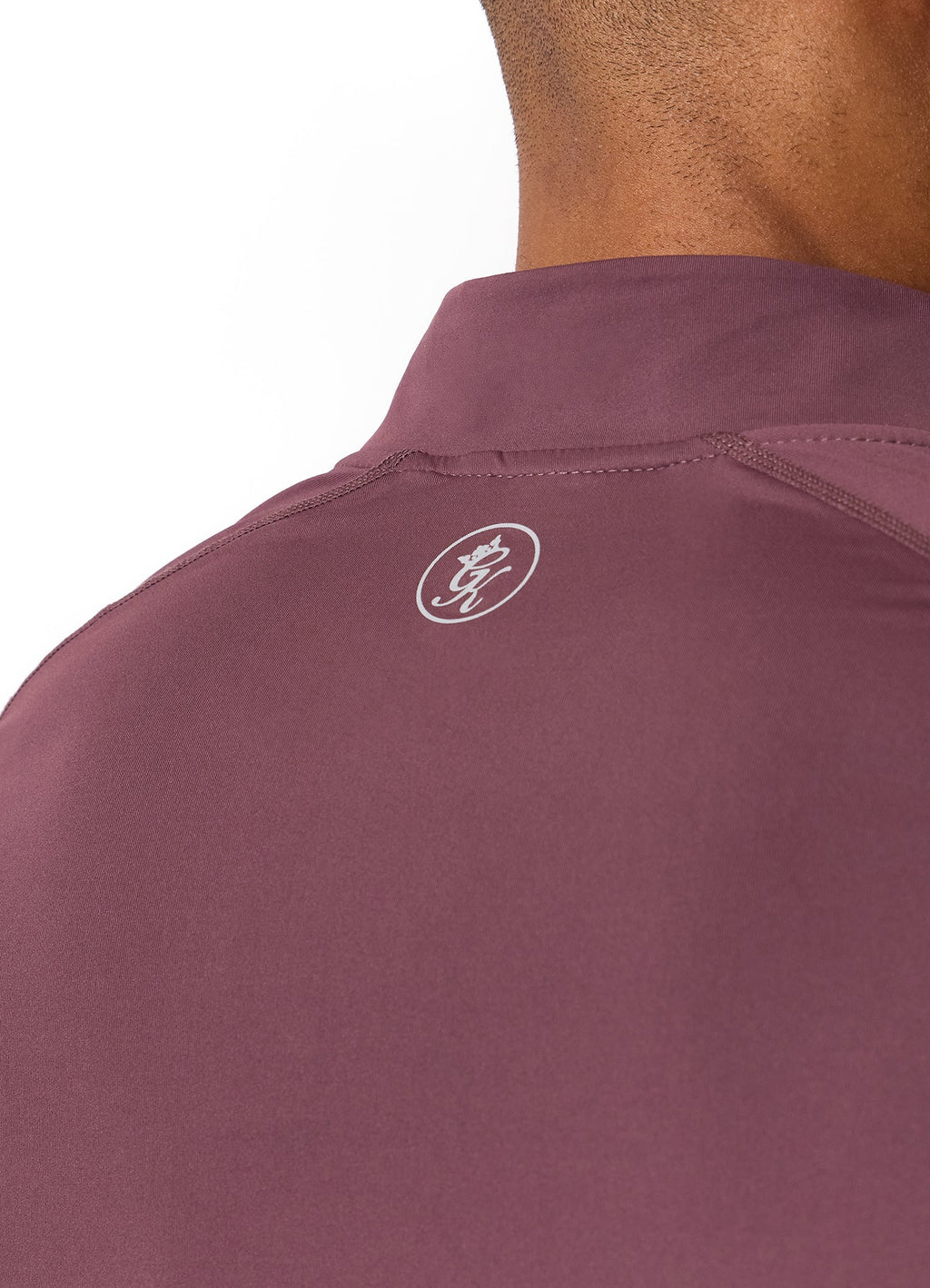Gym King Energy 1/4 Zip Funnel - Deep Plum