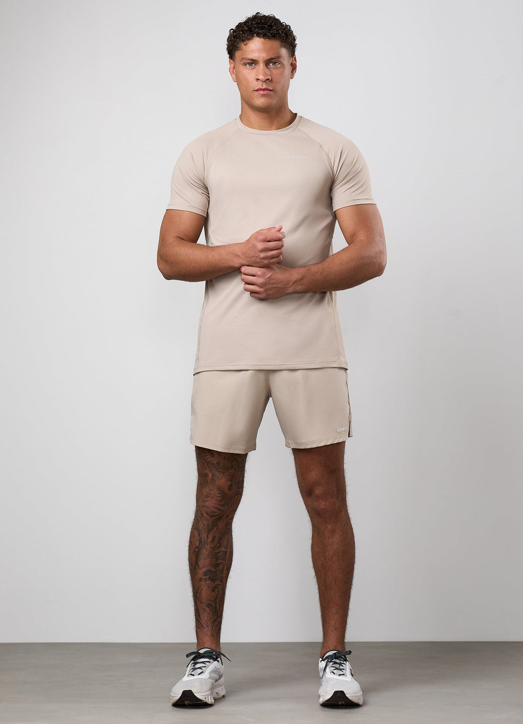 Gym King Energy Linear Short - Stoneware