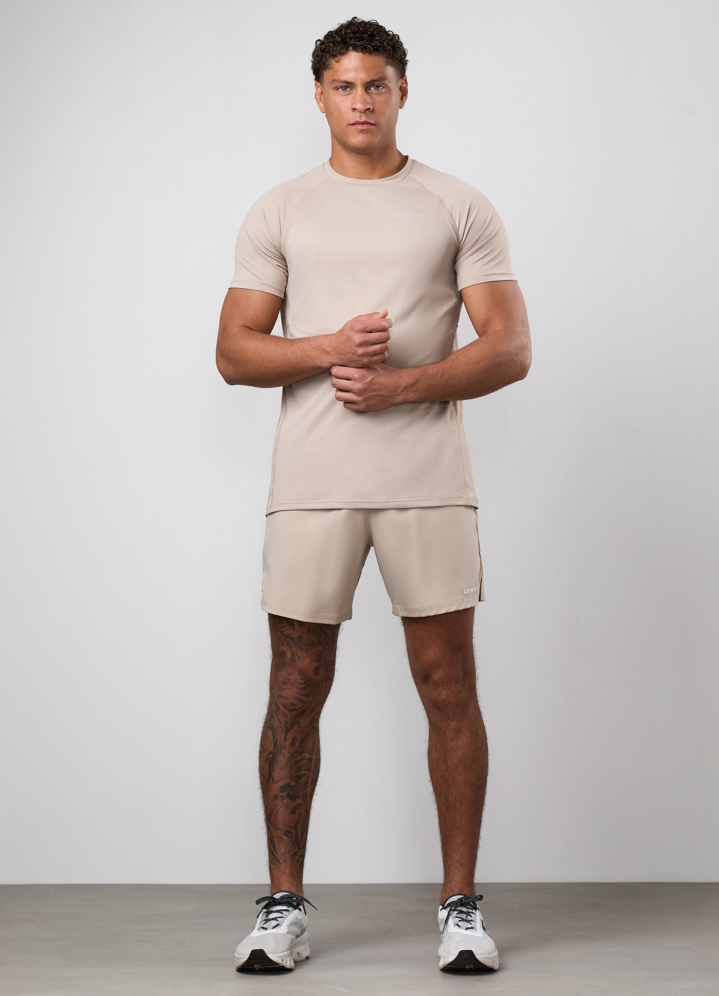 Gym King Energy Linear Short - Stoneware