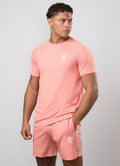 Gym King Energy Tee - Dusty Coral