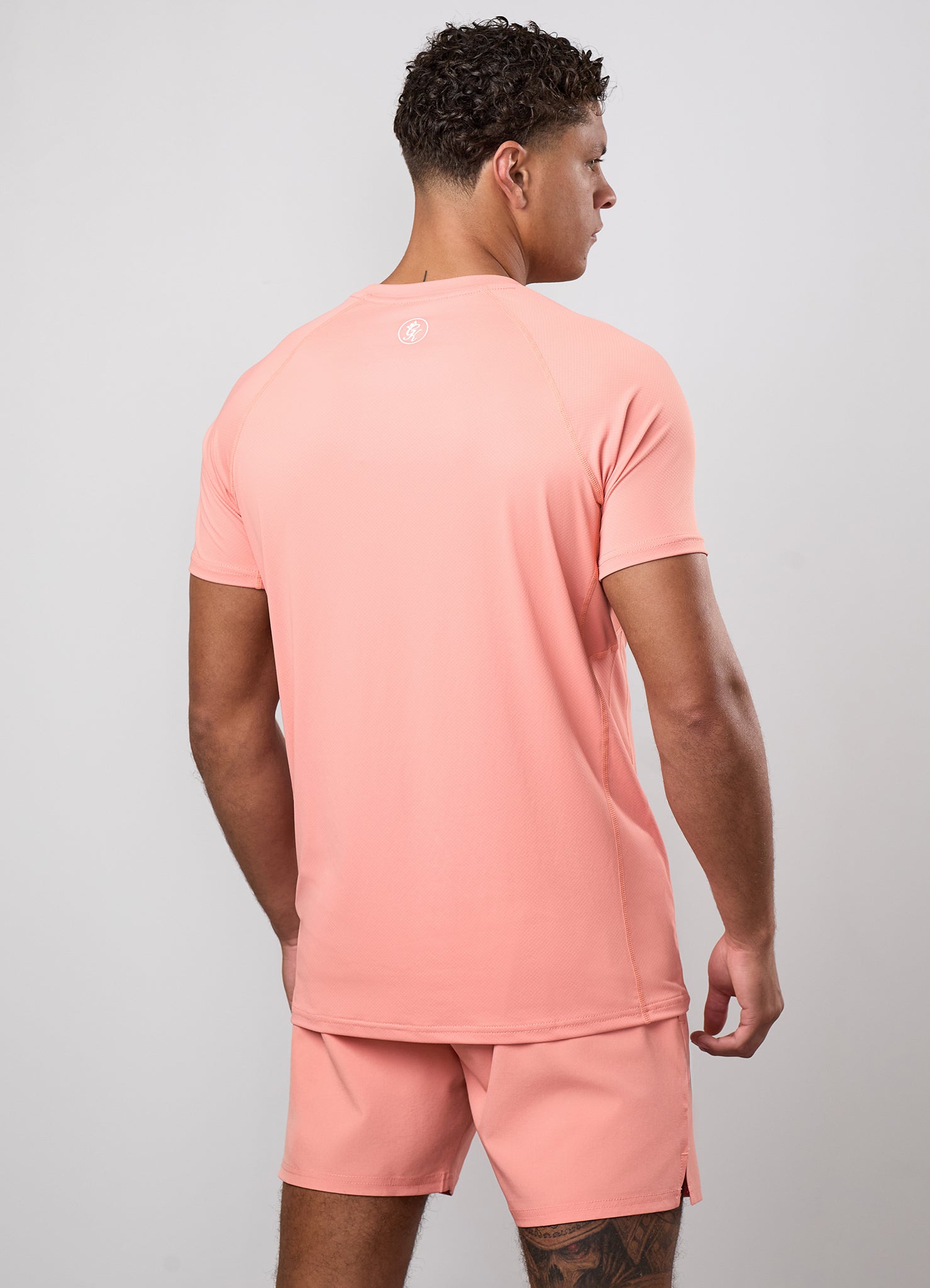 Gym King Energy Tee - Dusty Coral