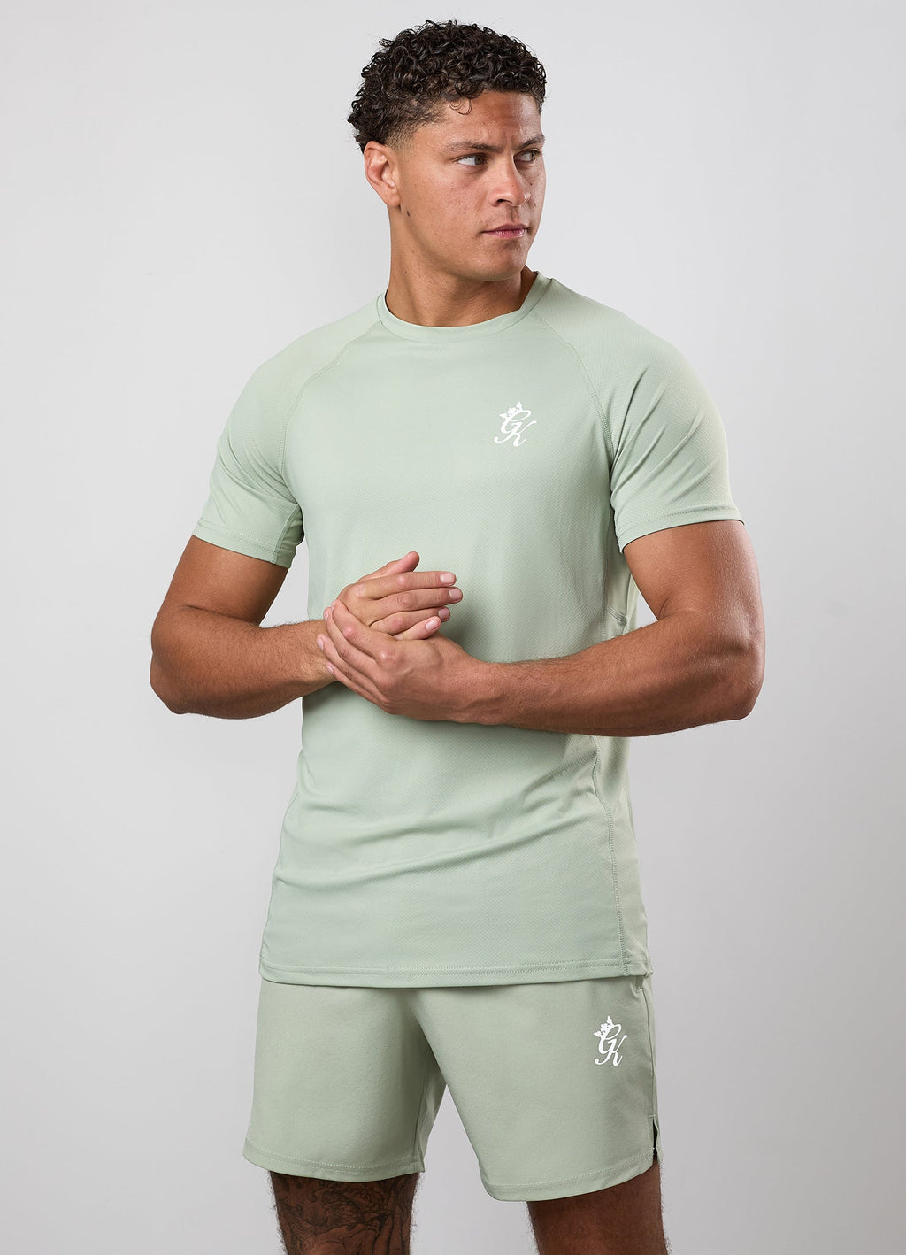 Gym King Energy Tee - Eucalyptus
