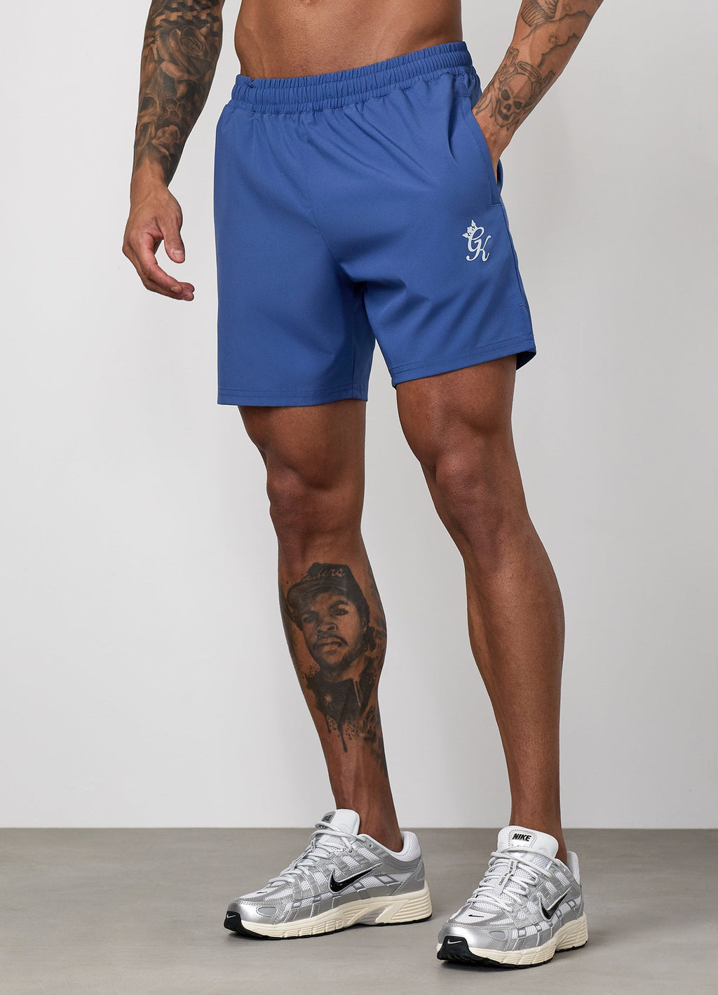 Gym King Energy Short - Blueprint