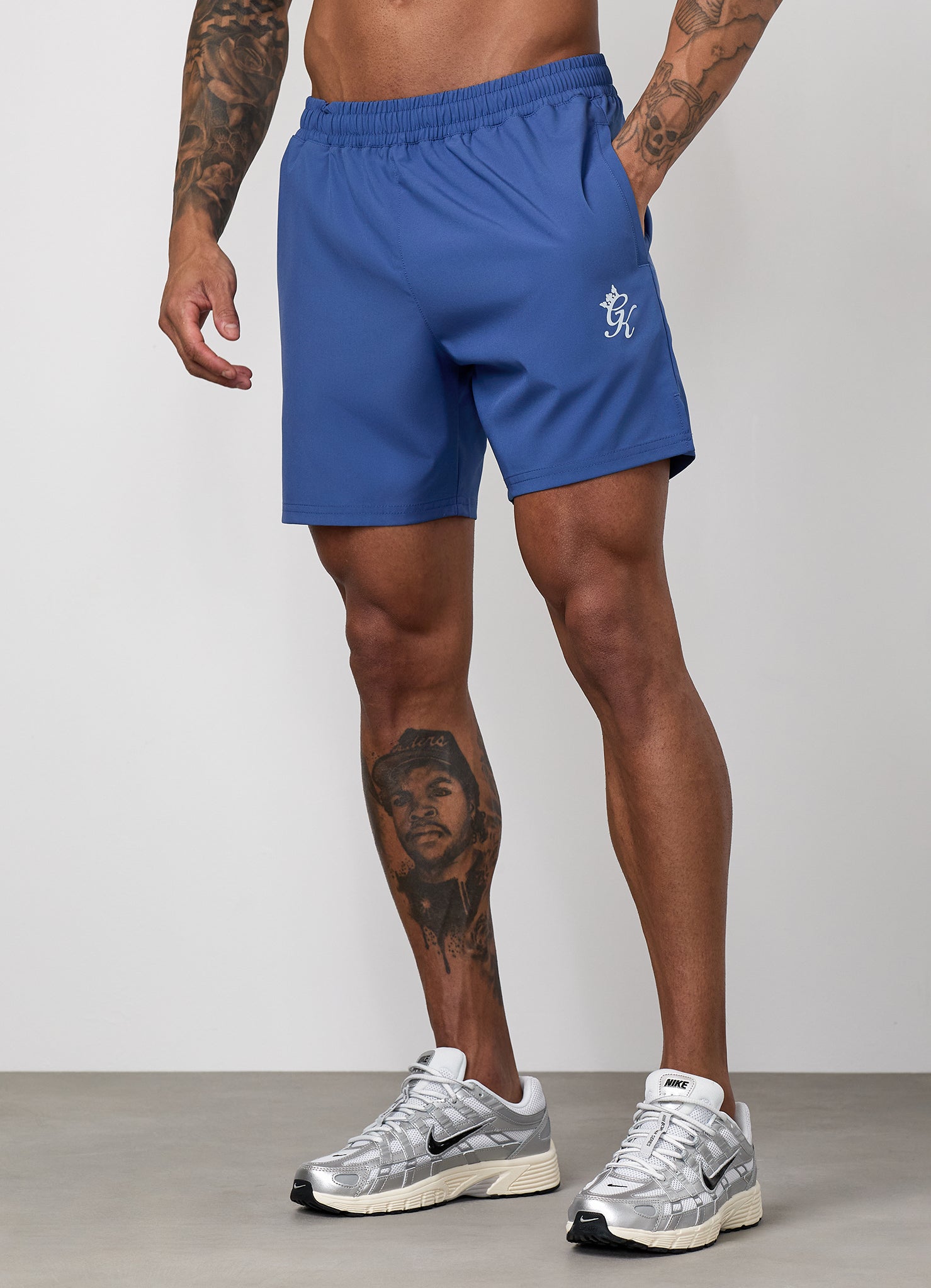 Gym King Energy Short - Blueprint