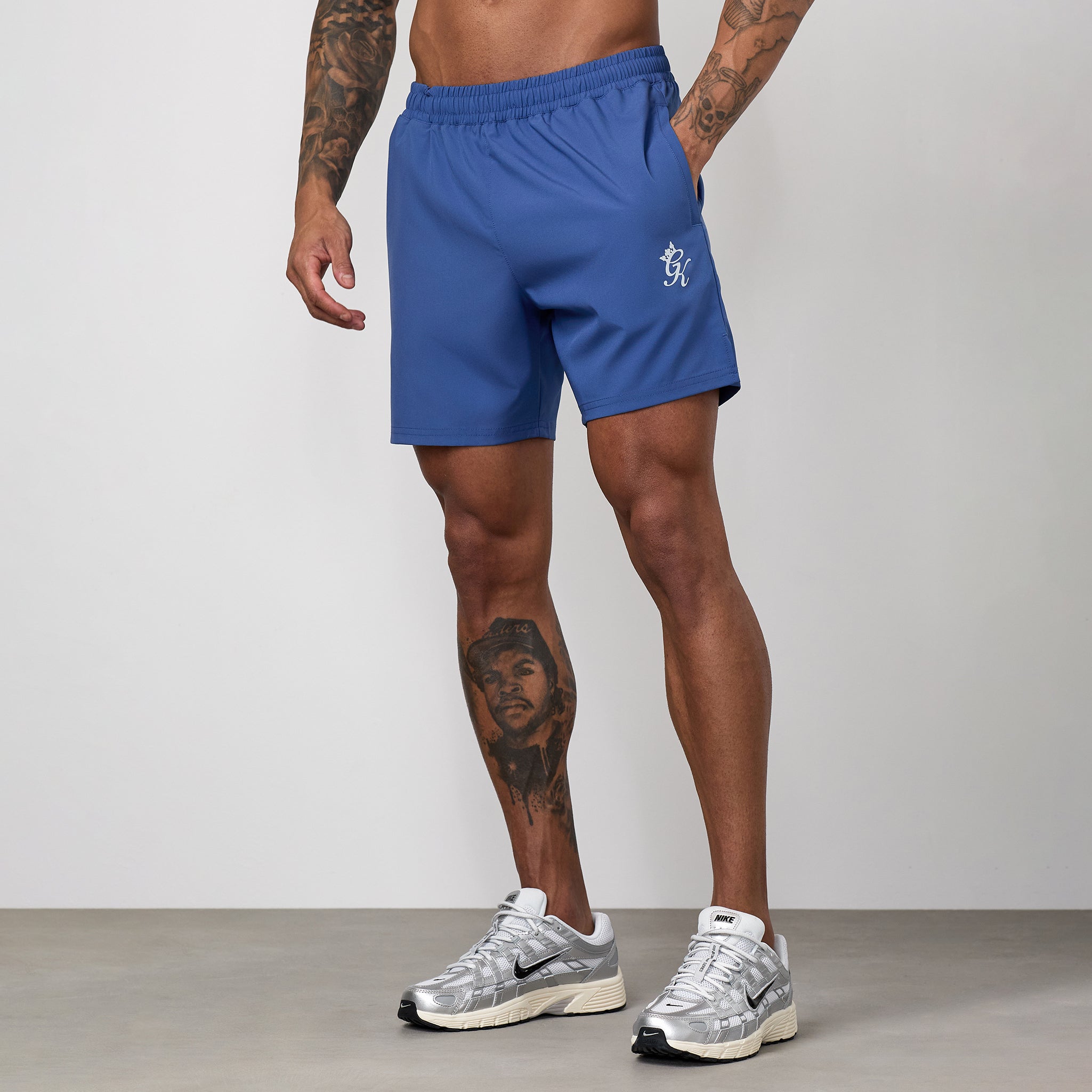Gym King Energy Short - Blueprint