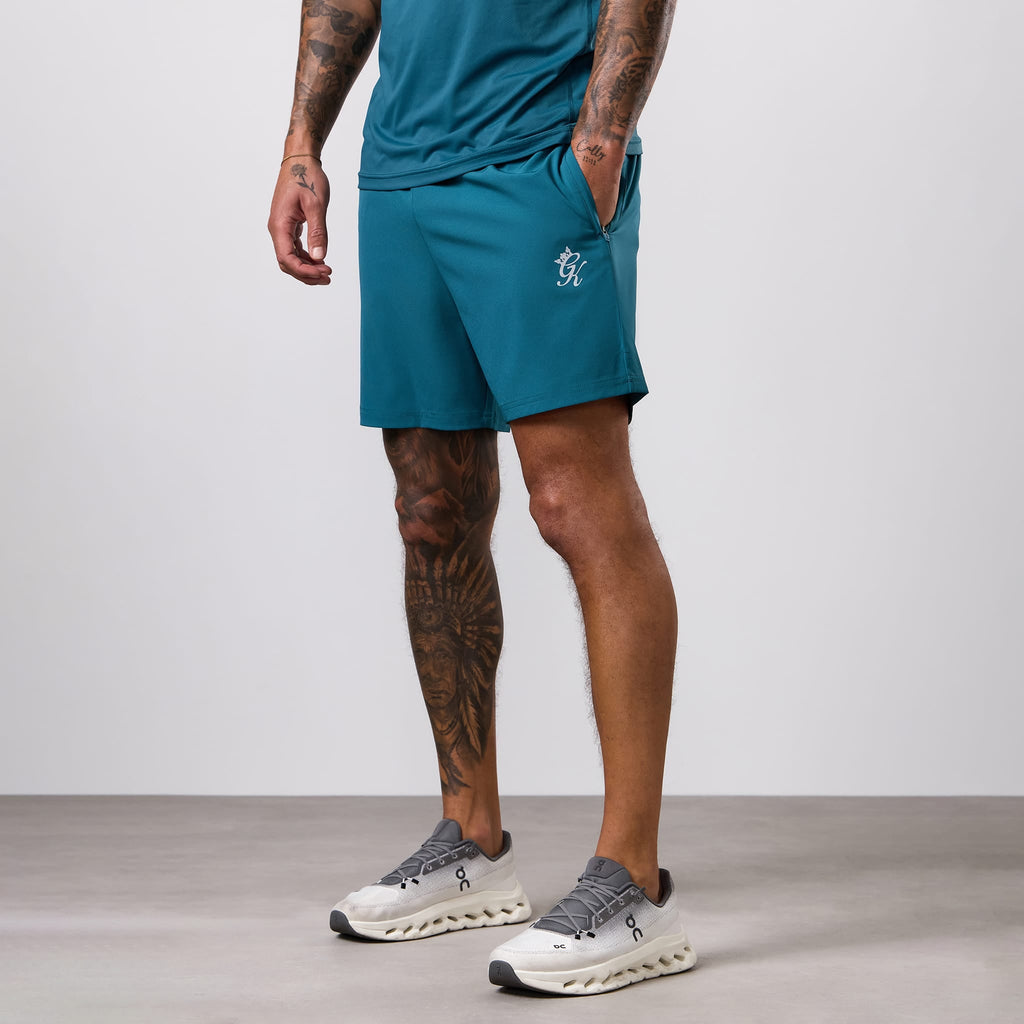 Gym King Energy Short - Storm Teal