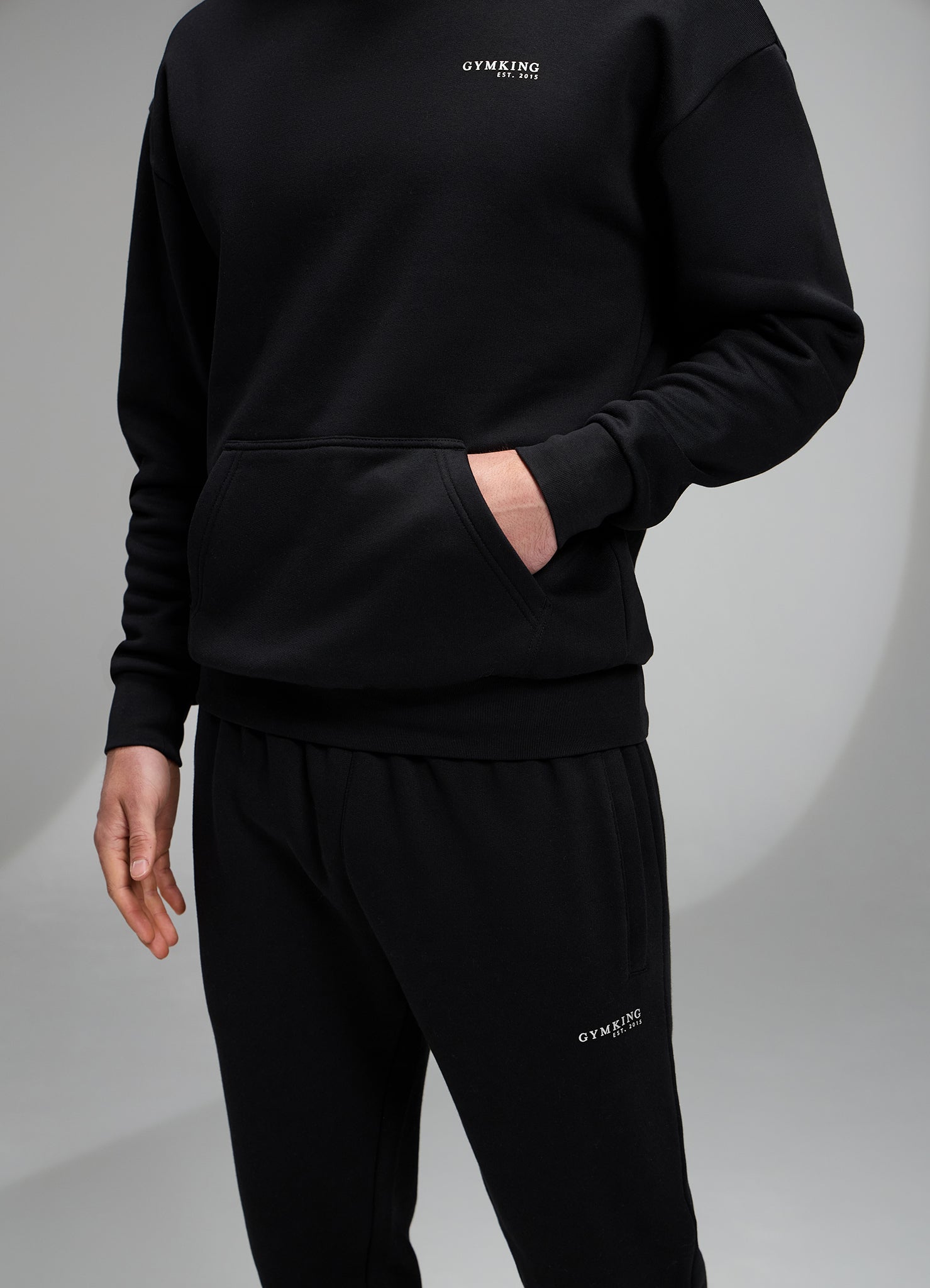 Gym King Established V2 Hoodie - Black