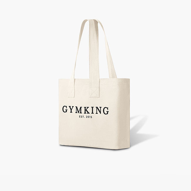 Gym King Established Tote Bag - Light Beige