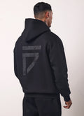 Gym King Fight Division Hoodie - Black/Black