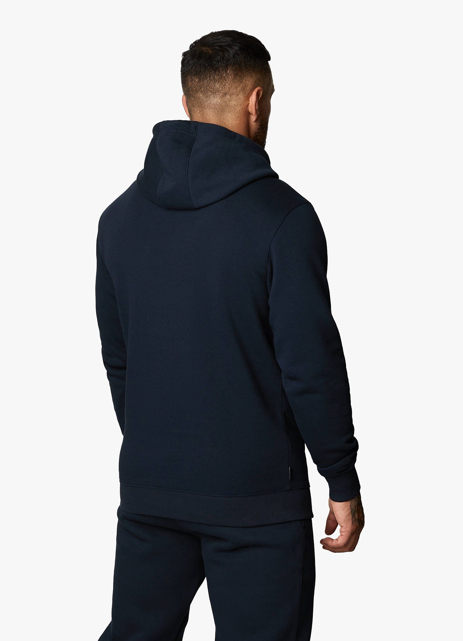 Gym King Fundamental Fleece Hoodie - Navy