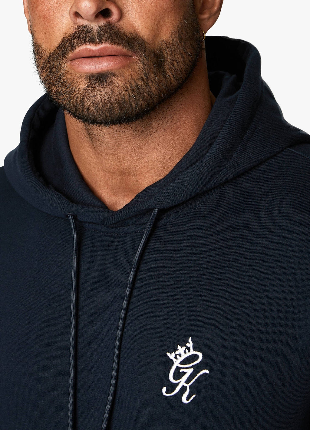 Gym King Fundamental Fleece Hoodie - Navy
