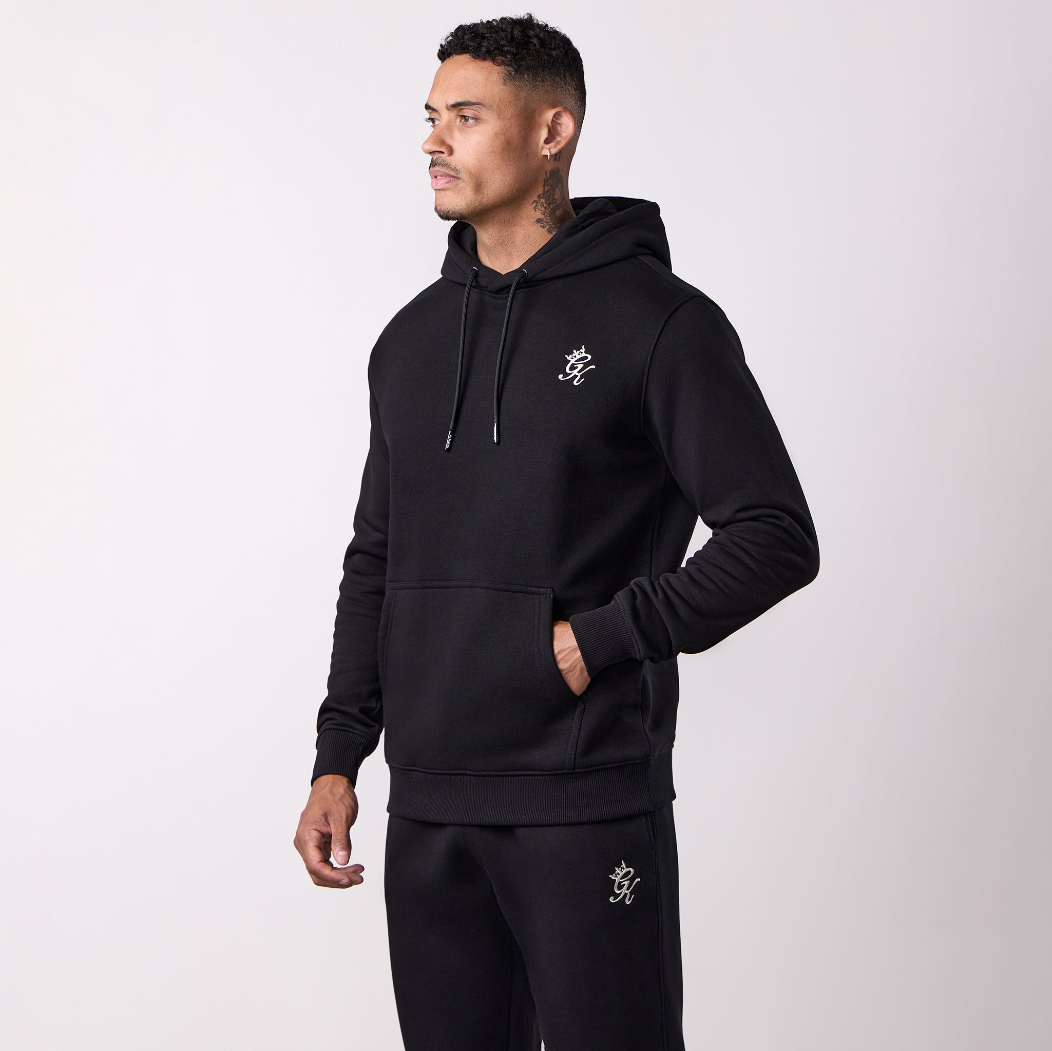 Gym King Fundamental Fleece Hoodie - Black