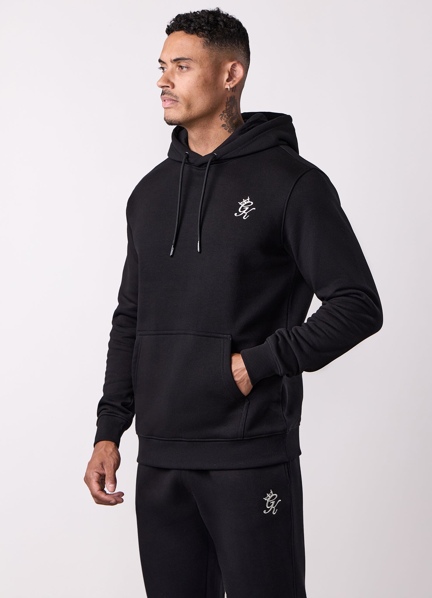 Gym King Fundamental Fleece Hoodie - Black