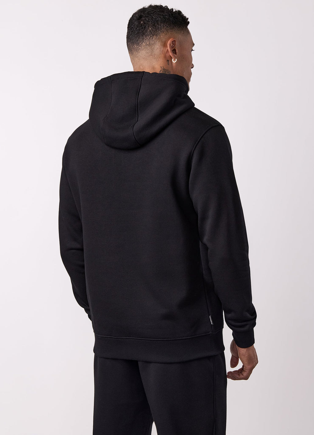 Gym King Fundamental Hoodie - Black/Black